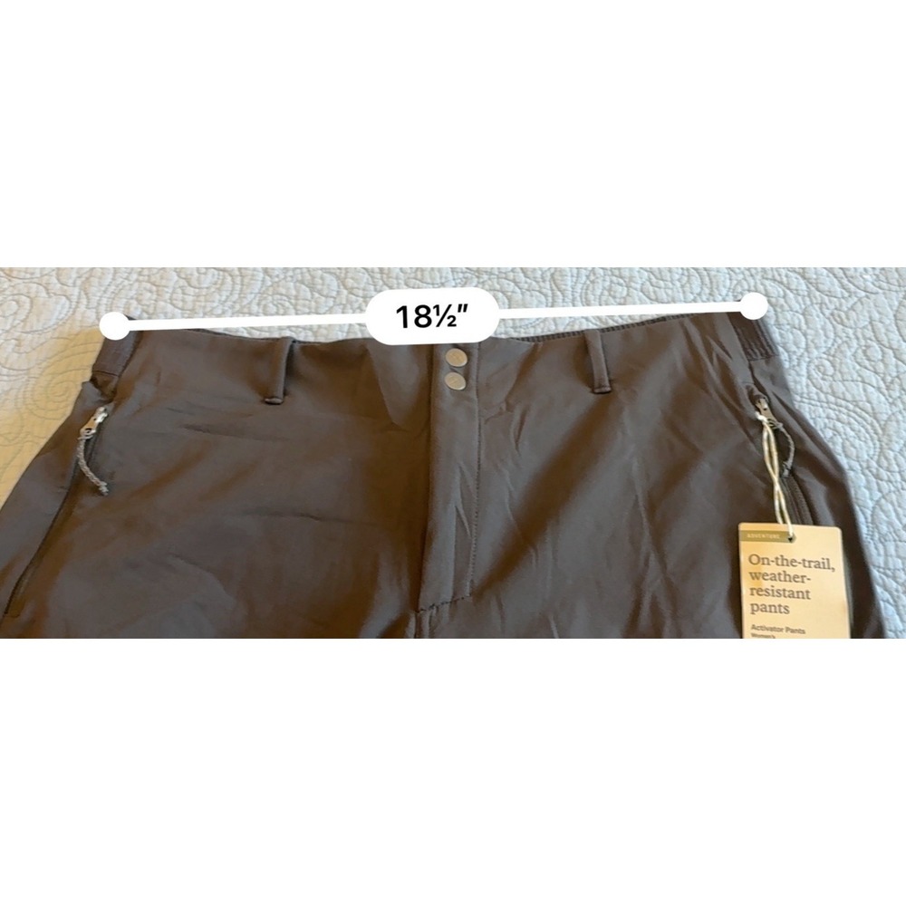 REI Co-op Activator NWT Women's Size XL Tall Black Soft-Shell Hiking Pants - Picture 9 of 12